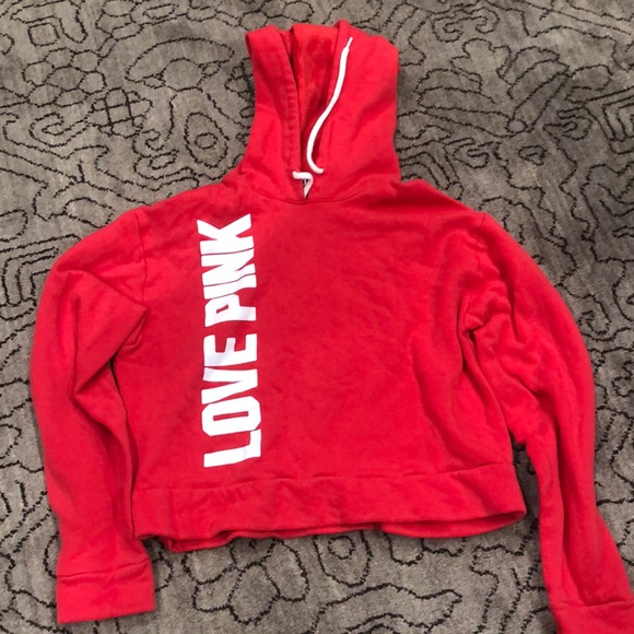 cropped vs red hoodie - Picture 1 of 1